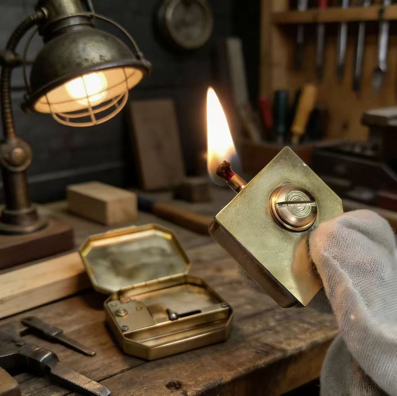 Vintage Collectible Lighters - Zapalniczka na naftę w stylu vintage