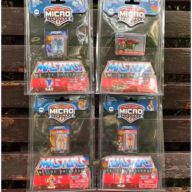 Vintage Collectible Items - Mikro figurki akcji Miniaturees animacja kreskówka