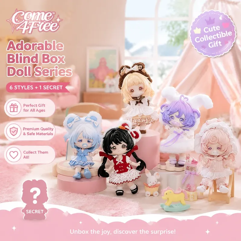 Seria Blind Box Come4free: Kol – Collectible & Vintage Dolls For Halloween recenzja i cena