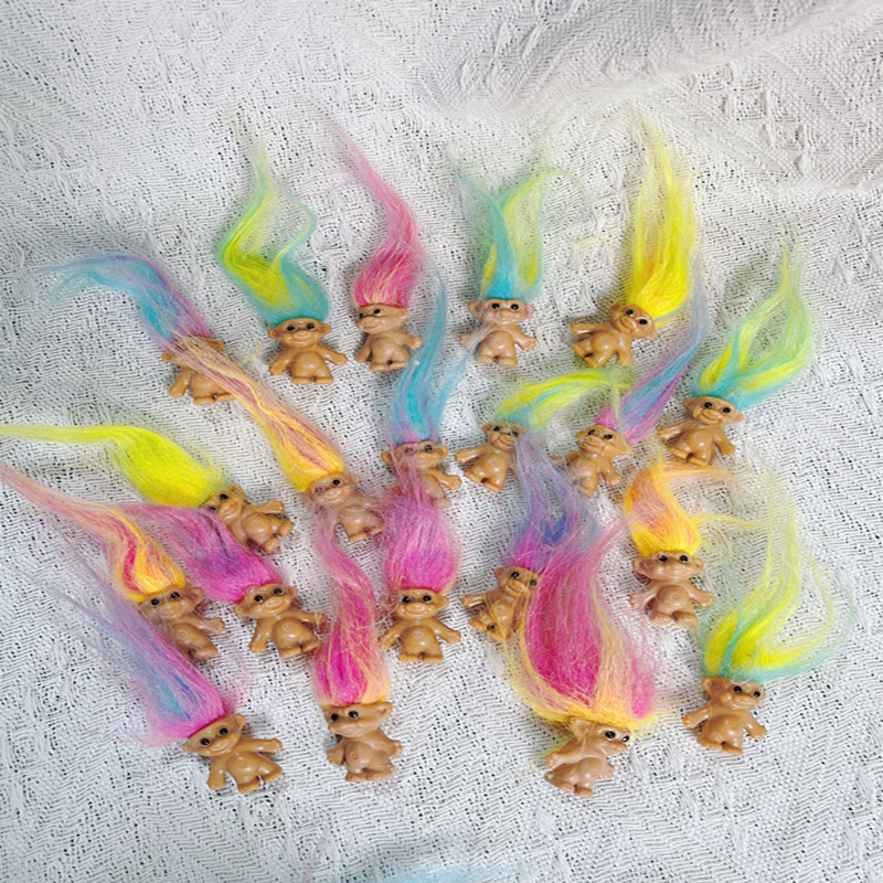 10/20 SZT. Mini Lalki Trolle z – Vintage Collectible Items recenzja i cena