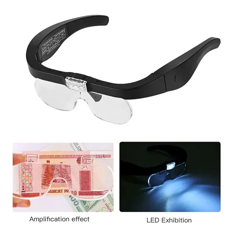 Lupy nagłowne z 2 diodami LED, – Darkroom Enlarger Lens recenzja i cena